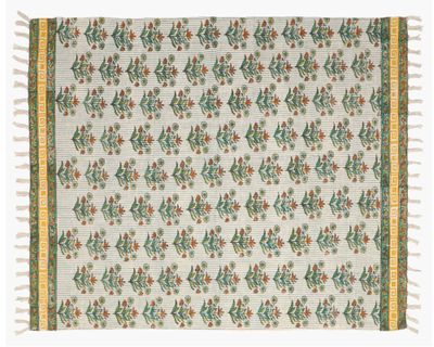 Alfombra 90x150 cm Block White