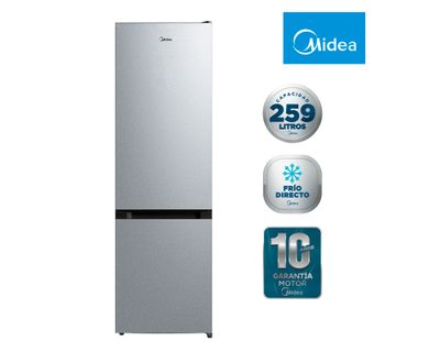 Imagen 2 del producto Refrigerador Bottom Freezer frío directo 259 litros silver