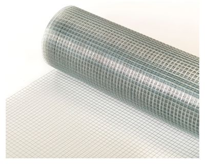 Malla electrosoldada gris 1/2"" 90x500 cm