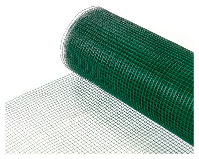 Malla jardinera 6x6mmx1x5 m Plástica verde