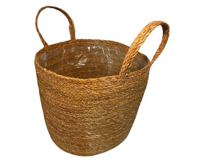 Macetero canasto 38 cm Brahma natural