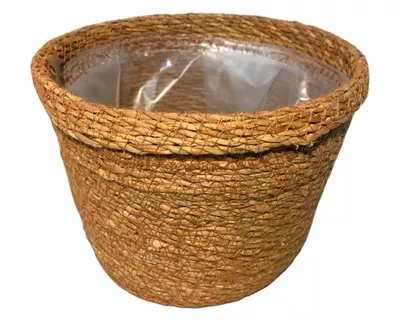 Macetero canasto 20 cm Rama natural