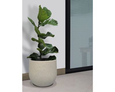 Imagen 2 del producto Maceta Rustic Cask 33 cm sandstone