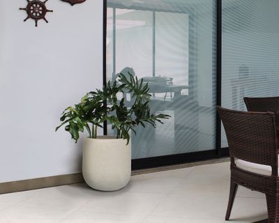 Imagen 2 del producto Maceta Rustic Cask 44 cm sandstone