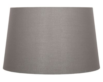 Pantalla lámpara gris 45 cm