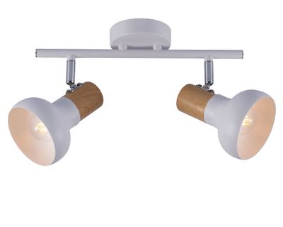 Spot Wooden blanco E14 2L
