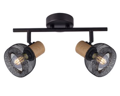 Spot Fusión negro E14 2L