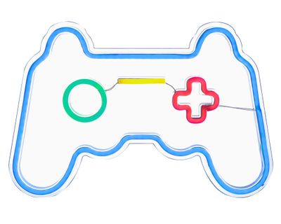 Imagen 2 del producto Aplique Gamer luz cálida