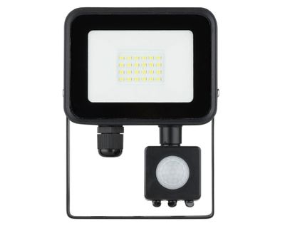 Proyector LED con sensor 20W luz fría