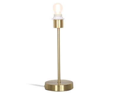 Lámpara mesa Base dorado E27 1L