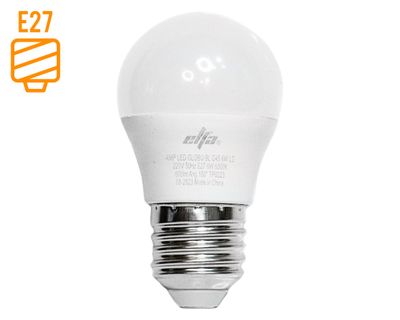 Ampolleta Led 6W E27 luz fría G45