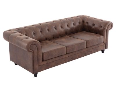 Imagen 2 del producto Sofá 3 cuerpos Classic 3.0 café