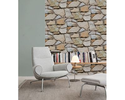 Imagen 2 del producto Papel mural Simil Piedra 3743-1 53x1000 cm