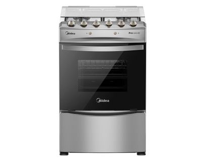 Cocina MCG-4QPI24NS 4 quemadores Midea
