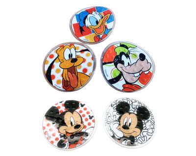 Set 5 Antideslizantes Licencias Surtidas 11 cm