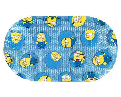 Alfombra antideslizante ducha Minions 39x69 cm