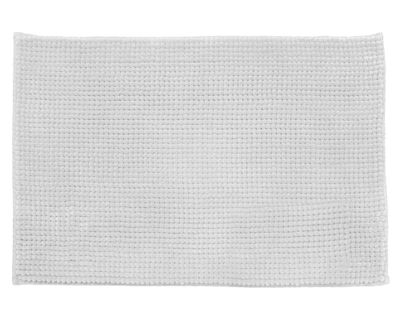 Piso baño Shaggy ecru 50x70 cm