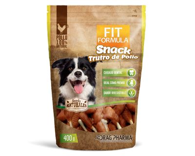Snack perro todos los tamaños trutro pollo deshidratado 400 g