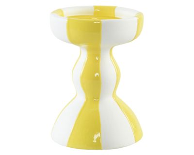 Candelabro México amarillo/blanco