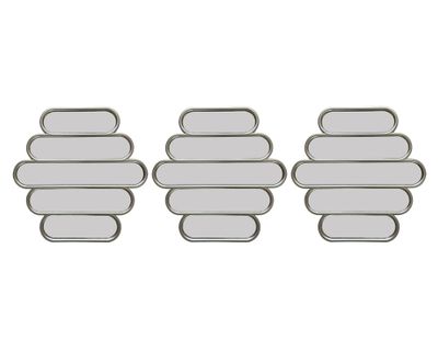 Espejo Artemisa 24.8 cm 3 piezas