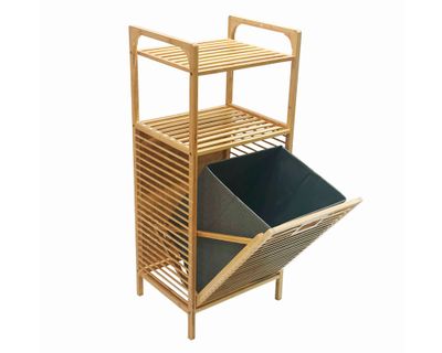 Imagen 2 del producto Cesto para ropa con estante Nórdico