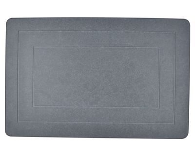 Imagen 1 del producto Piso baño Secado rápido gris 39x60 cm
