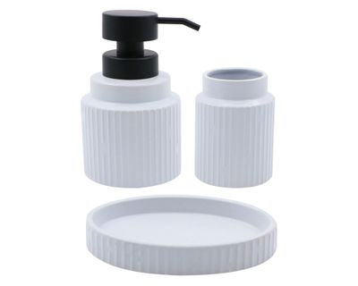 Set accesorios baño Moderno 3 piezas