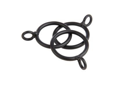 Imagen 1 del producto Argolla 1'' negro 12 unidades Darkness