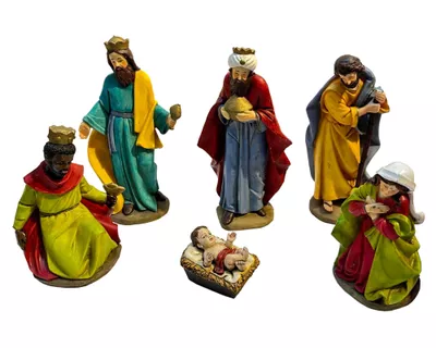 Imagen 1 del producto Pesebre navidad Tradicional 6 Piezas