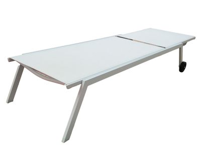 Imagen 2 del producto Reposera aluminio gris