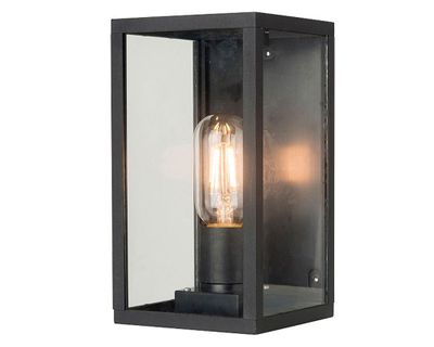 Imagen 2 del producto Aplique muro Varina E27 1L negro