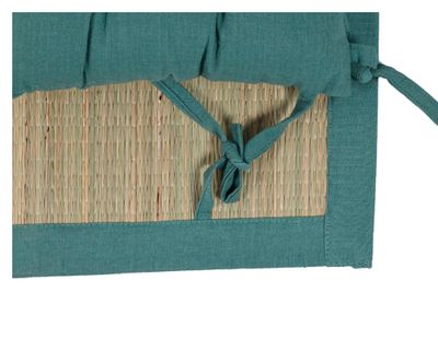 Imagen 2 del producto Esterilla playa Almohadón verde humo 60x180 cm