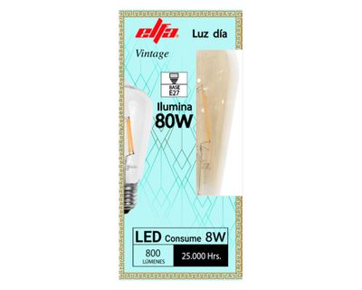 Imagen 2 del producto Ampolleta led 8W E27 luz fría ST64 Filamento