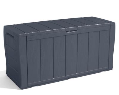 Baúl Sherwood grafito 57x117x45 cm