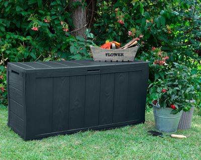 Imagen 2 del producto Baúl Sherwood grafito 57x117x45 cm