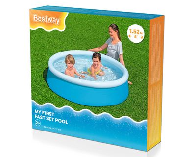 Imagen 2 del producto Piscina inflable My First Fast Set 477 L 38x152x152 cm