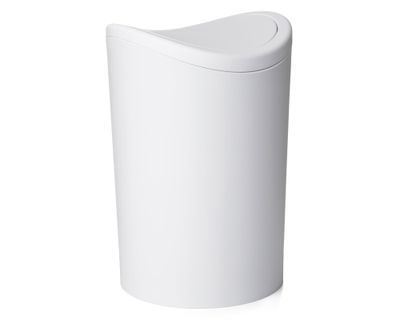 Imagen 2 del producto Basurero basculante blanco 6 lt