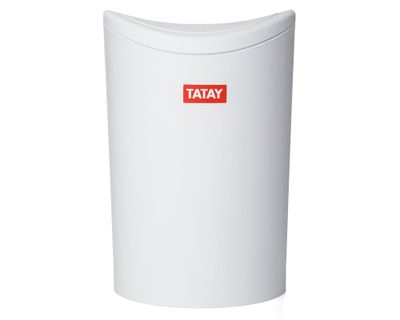 Basurero basculante blanco 6 lt