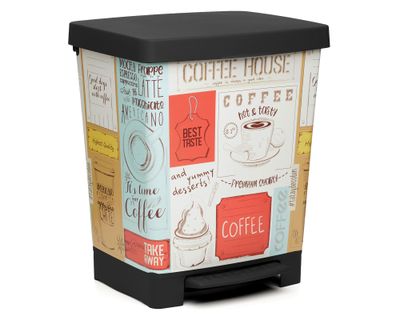 Imagen 2 del producto Basurero pedal Cubik vintage diseño 23 lt