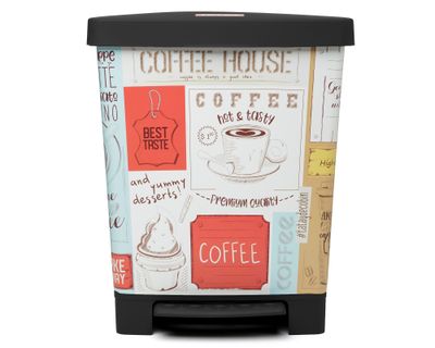 Basurero pedal Cubik vintage diseño 23 lt