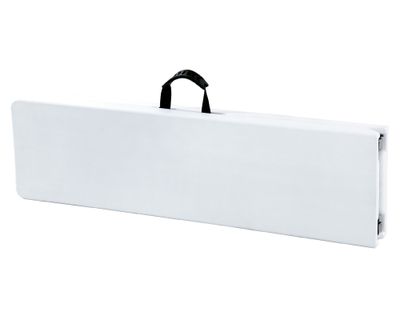 Imagen 2 del producto Banco plegable blanco 43x180x25 cm