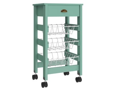 Imagen 1 del producto Frutero 1 cajón 3 cestas oliva