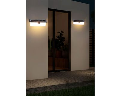 Imagen 2 del producto Aplique rectangular 100 lúmenes solar contra agua