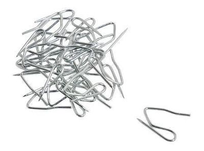 Imagen 1 del producto Gancho cortina chico 24 unidades Metalhsa