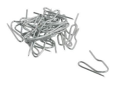 Gancho cortina grande 24 unidades Metalhsa