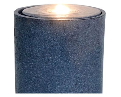 Imagen 2 del producto Fuente agua piedra LED Cilindro 40 cm