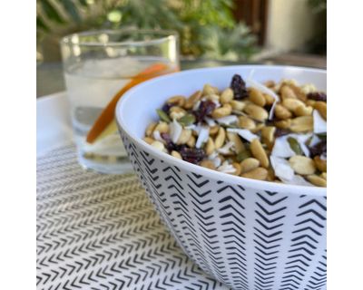 Imagen 2 del producto Bowl Flechas biobamboo blanco/negro 15x7 cm 450 ml