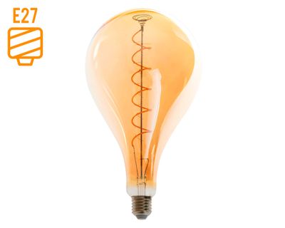 Ampolleta led A160 vintage 6W E27 luz cálida