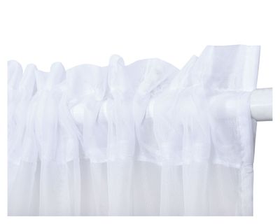 Imagen 2 del producto Cortinas velo tubo 145x220 cm blanco