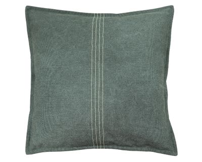 Cojín decorativo Deslavado verde 45x45 cm